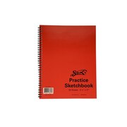 SAX Spiral Binding Smooth Sketchbook, 50 lb, 8-1/2 x 11 Inches, 50 Sheets, White PMMK457577-5987